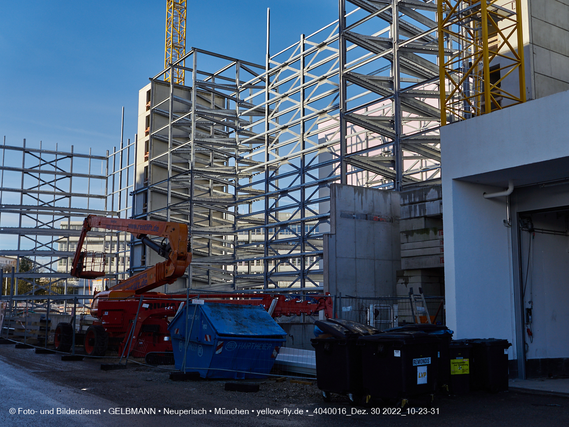 30.12.2022 - Baustelle R.EVO in Neuperlach-Süd
